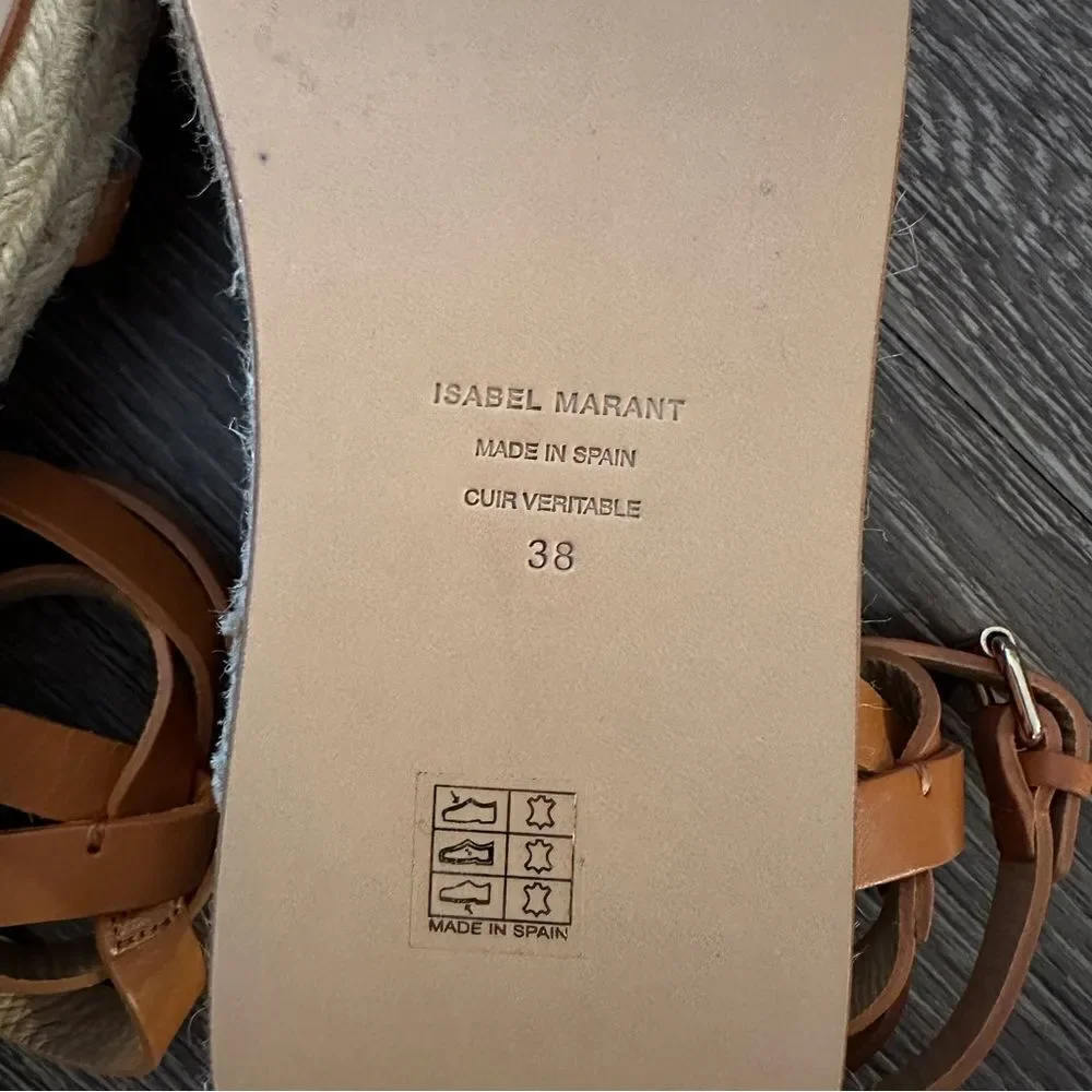 Isabel Marant Melyz Sandals in Natural New